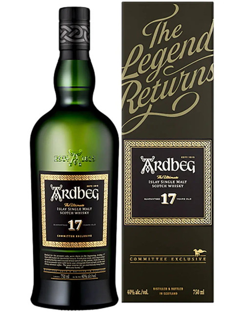 Ardbeg 17 Year Old, The Legend Returns, Committee Release - The