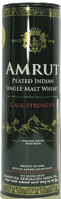 Amrut Peated Cask Strength, 50ml
