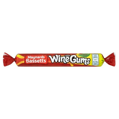 Maynards Bassetts Wine Gums Roll