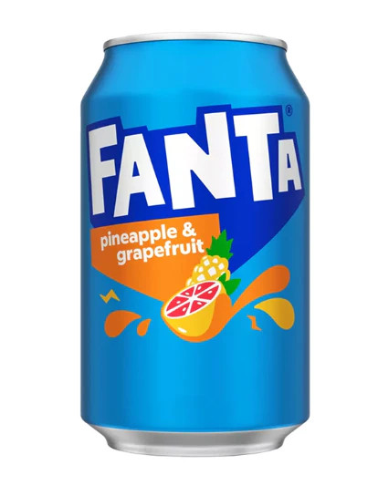 Fanta Pineapple & Grapefruit (330ml Can)