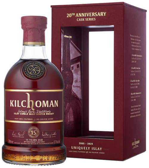 Kilchoman 15 Year Old, Ex-Sherry, 20th Anniversary Cask Series Kilchoman 15 Year Old, Ex-Sherry, 20th Anniversary Cask Series