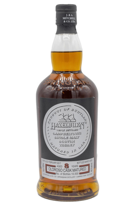 Hazelburn 8 Year Old, Oloroso Cask Matured, 2025 Release