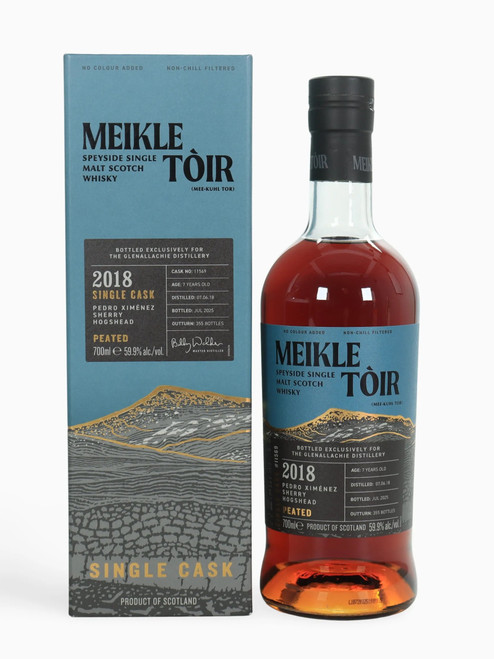 Meikle Toir 7 Year Old, 2018, Oloroso Single Cask