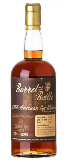 Catoctin Creek Curacao Cask, by Barrel & Bottle