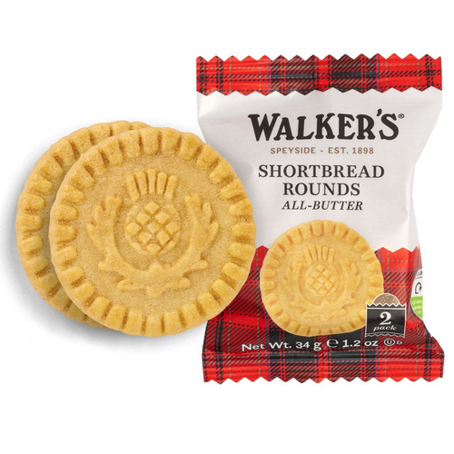 Walker's Shortbread Thistle Rounds Snack Pack