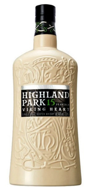 Highland Park 15 Year Old, Viking Heart, Ceramic Bottle