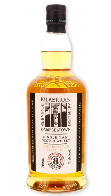 Kilkerran 8 Year Old, Bourbon Cask Matured