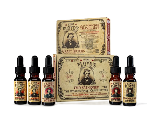 King Floyd's Old Fashioned Craft Bitters Travel Set