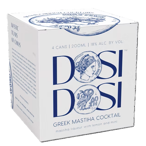 Dosi Dosi Greek Mastiha Cocktail (4 Pack)