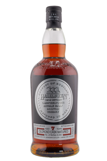 Hazelburn 7 Year Old, Oloroso Cask Matured