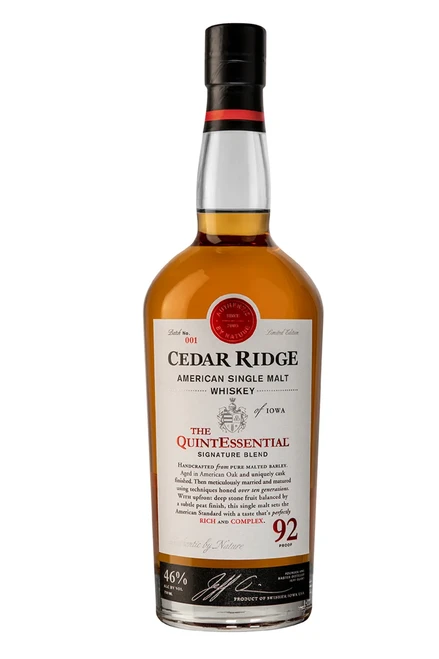 Cedar Ridge Single Malt, The QuintEssential