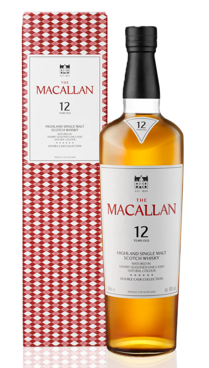 ウイスキー THE MACALLAN 12 Years Old 700ml Macallan 12 Year Old, Double Cask - The Whisky Shop - San Francisco