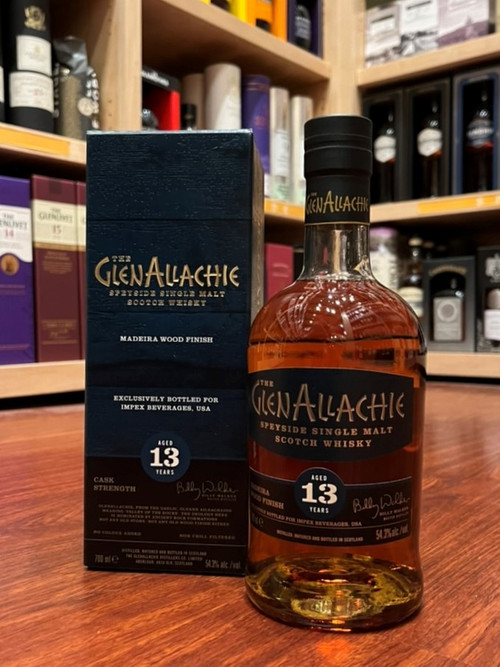 GlenAllachie 13 Year Old, Madeira Wood Finish - The Whisky