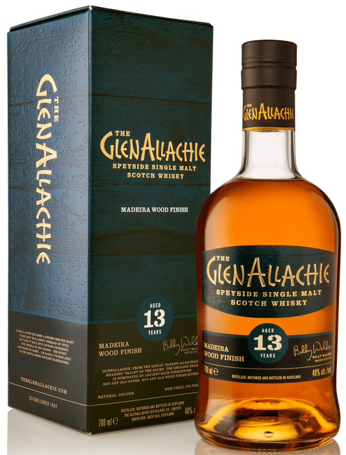 GlenAllachie 13 Year Old, Madeira Wood Finish - The Whisky Shop