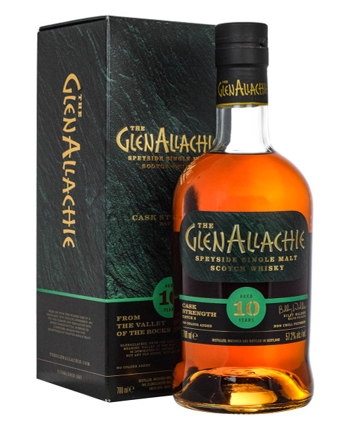 GlenAllachie 10 Year Old, Cask Strength, Batch 8 - The Whisky Shop