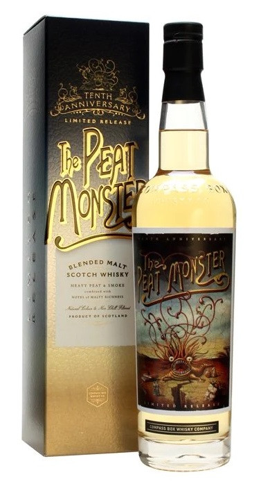 Peat Monster, Big Peat, Shadowy よし ! The Peat Monster Cask Strength Magnum – Compass Box