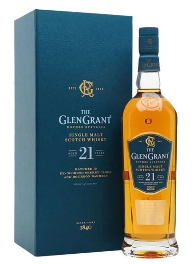 Glen Grant 21 Year Old - The Whisky Shop - San Francisco
