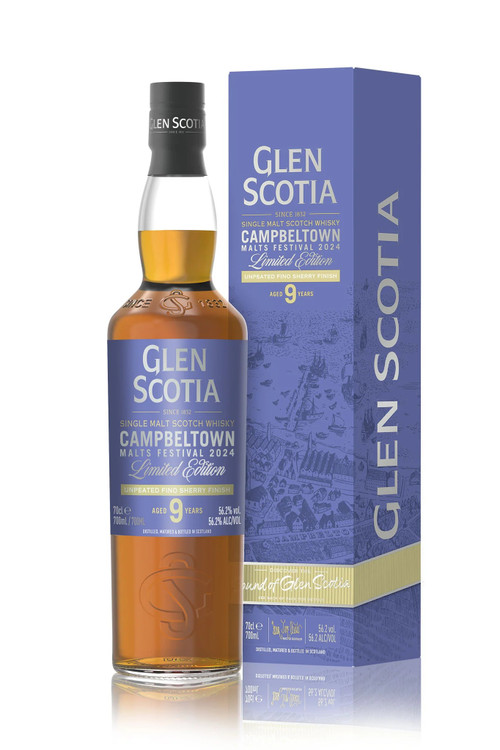 Glen Scotia 9 Year Old, Campbeltown Festival 2024, Unpeated Fino