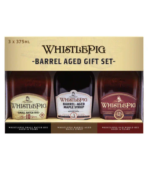 Whistlepig Barrel Aged Gift Set, 3x375mL - The Whisky Shop - San