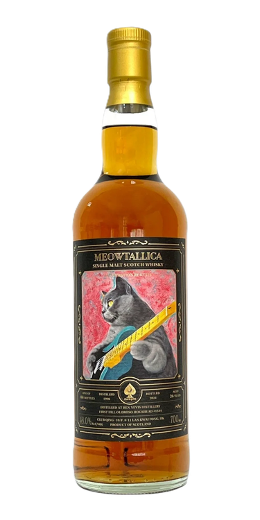 Ben Nevis 26 Year Old, Meowtallica #1, by Club Qing - The Whisky