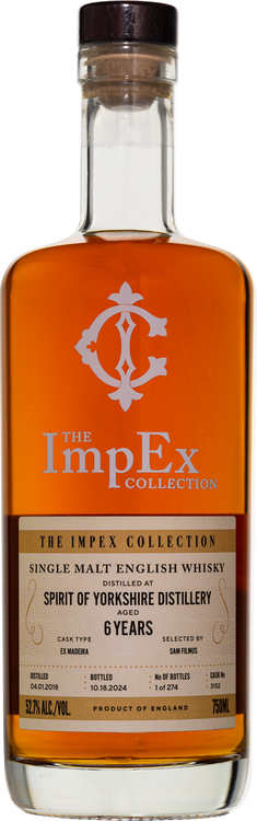 Spirit of Yorkshire 6 Year Old, by ImpEx - The Whisky Shop - San
