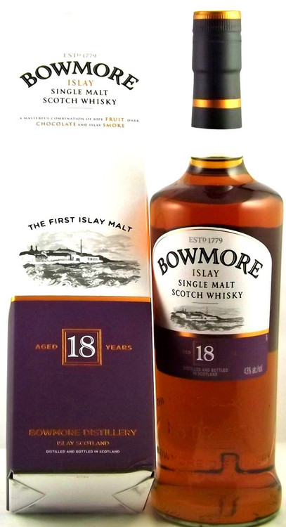 BOWMORE 18年 700ml 46% 18 Year Old Sherry Cask Scotch | Bowmore