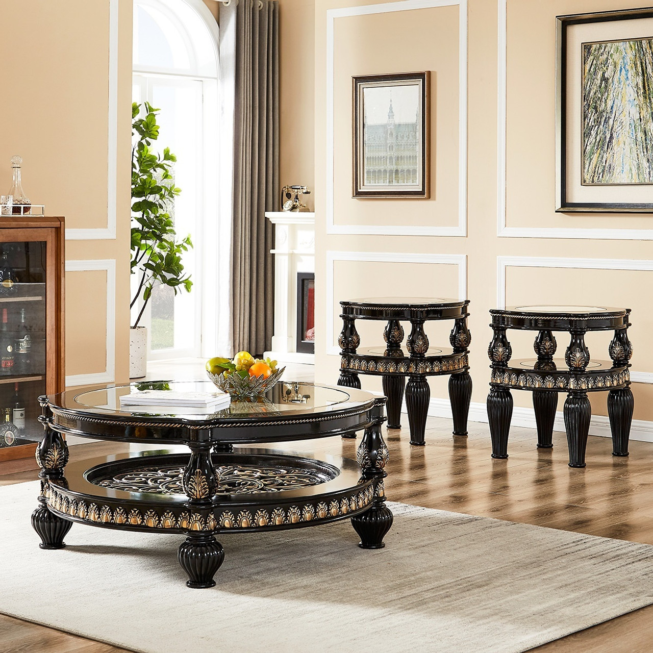 Coffee And End Table Furniture Sets