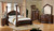 fa7271 - Giselle Brown Cherry Solid Wood Post Canopy Bed