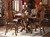 ac12160 - Dresden Cherry Oak Solid Wood Counter Height 5 Piece Dining Set