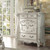 P2 21150 - Versailles Vintage Gray And Bone White Chest