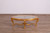 EF30015 -  Giovanni Italian Formal Solid Mahogany Wood Trim Sofa Furniture Set In Burgundy and Gold Coffee Table