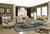 AC50660 - Charla Champagne Formal Sofa And Love Seat