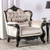 FA65001ES - Anais Elegant Formal Sofa and Love Seat With Intricate Wood Trim Chair