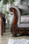 FA6424 - Tisdale Stunning Traditional Sofa And Love Seat With Wood Trim Arm