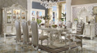 AC61130 - MATHIS BONE WHITE 9 PIECE DINING SET