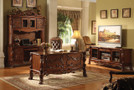 AC12169 - Dresden Cherry Oak Finish Executive Office Desk