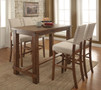 FA3324BT - Sania Natural Tone 5 pc. Counter Height Dining Set