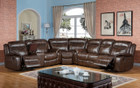 MFsf3739  Mason Reclining Sectional With Cup Holder Console 