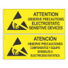 Static Sign, Attention, Test Static Ground Here