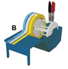 Tape Dispenser, Write-On, Multi Roll