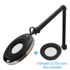 In-X® Magnifying Lamp 8 Diopter (3x) Bundled With A 5 Diopter Lens (2.25x)