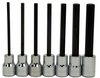 Hex Bit Sockets, 3/8" Drive, Standard, Long