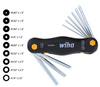 Hex Key Pocketstar Fold Out Set, 9 Piece