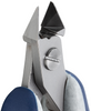 High Precision Ergo-tek Slim Cutters - Small Tapered Head, Flush