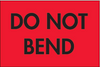 Label, Do Not Bend, 500/roll