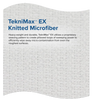 TekniMaxTM EX Knitted Microfiber Wipers with AccuSatTM, 50/zipper bag, 15 bags/Case