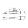 PTTC Solder Tweezer Cartridge, Blade, 2.0 mm (0.08"), 700 Series