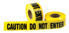 Barricade Tape, Caution Do Not Enter, 3" x 1000'