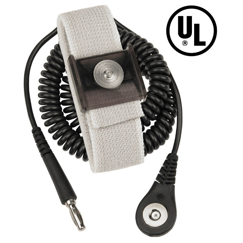 Wristband, Jewel, Magsnap, Adjustable, w/ Coil Cord