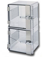 Desiccator, Static Dissipative PVC, Two DoorMicron-Aire